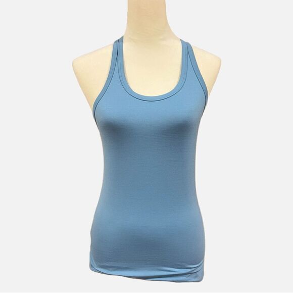Nike Dri-Fit racer back blue tank - Picture 1 of 6